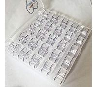 HONEYSEW Style SA156 Sewing Machine Bobbins for Brother (25pcs/Box)