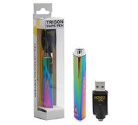 HoneyStick Trigon 510 Vape Pen Battery Triangle Stick for CBD and Thick Oil Premium Quality Vaporizer CBD Vape Pen Set with 500mAh Capacity and 4 Voltage Settings No Nicotine