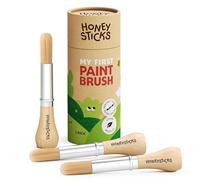 Honeysticks My First Paint Brush Set (3 Pack) - Jumbo Brushes, Ages 1+