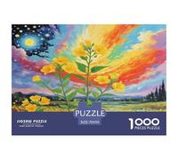 Honeysuckle Flower Jigsaws Puzzle Piante Fiori Bellissimo Jigsaw Puzzles for Adults And Kids Age 6+ Colourful Durable Engaging Family Gathering Gift 70x50cm/1000pcs