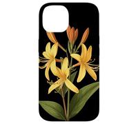 Honeysuckle Flower Scientific Name Retro Illustration Flora Case for iPhone 14
