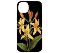 Honeysuckle Flower Scientific Name Retro Illustration Flora Case for iPhone 14 Plus