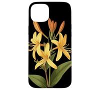 Honeysuckle Flower Scientific Name Retro Illustration Flora Case for iPhone 15 Plus