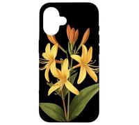 Honeysuckle Flower Scientific Name Retro Illustration Flora Case for iPhone 16