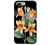 Honeysuckle Flower Scientific Name Retro Illustration Flora Case for iPhone 7 Plus/8 Plus
