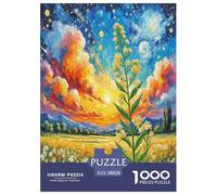 Honeysuckle Vine Bloom Jigsaw Puzzles Adults Fun 1000 Piece Plant Toy Intellectual Game Education Game Stress Relief Home Decoration Relaxation And Intelligence 38x26cm/1000pcs