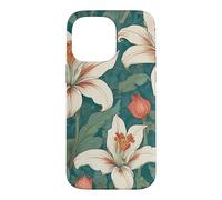 Honeysuckle - William Morris Floral Art Pattern Flowers Love Case for iPhone 14 Pro Max