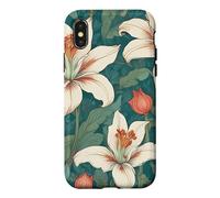 Honeysuckle - William Morris Floral Art Pattern Flowers Love Case for iPhone X/XS