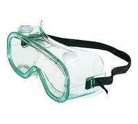 Honeywell 1005509 LG20 Indirect Ventilation Goggles With Clear FogBan Impact Resistant Polycarbonate Lens, Large Field of Vision, Lightweight Design, Adjustable Headband (1 Piece)