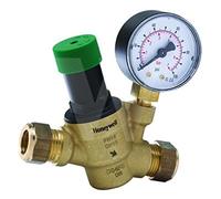 Honeywell 15Mm Pressure Reducing Valve With Gauge D04Fm-1/2Zgc HWPRV15