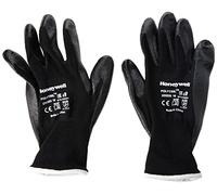 Honeywell 2232233 Polytril MIX Black Polyamide/Cotton Knitted General Purpose Gloves for Heavy Handling, 25 cm Length, Suitable for Utilities/Telecom/Automotive, Size 10, 2232233-10 (Pack of 10 Pairs)