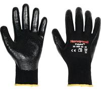 Honeywell 2232233 Polytril MIX Black Polyamide/Cotton Knitted General Purpose Gloves for Heavy Handling, 25 cm Length, Suitable for Utilities/Telecom/Automotive, Size 8, 2232233-08 (Pack of 10 Pairs)