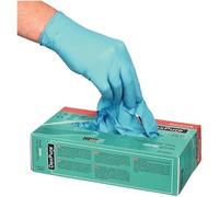 Honeywell 4580081-XL DexPure 800-81 Non-Powdered Disposable Nitrile Gloves, Ambidextrous, Blue Colour, 24 cm Length, Certified for Food Contact, Size XL (BOX of 100 Gloves/50 Pairs)