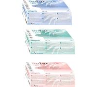 Honeywell 4580121-M DexPure 801-21 Non Powdered Disposable Natural Latex Chemical Protective Gloves, Ambidextrous, 25 cm Length, Certified for Food Contact, Size M (BOX of 100 Gloves/ 50 Pairs)