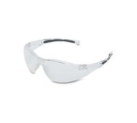 Honeywell 1015370 A800 Sporty Safety Eyewear Frame with Clear Anti-Scratch Lens, Translucent One Size,Clear/Translucent