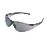 Honeywell A800 Sporty Safety Glasses, Grey Temples/I/O Silver Hard-Coat...