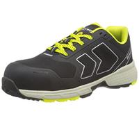 Honeywell Agile Runner S3 Industrial Safety Shoes for Men & Women, Low-Cut, Lighter Composite Fiberglass Toecap, 3D Mesh Lining, EVA Midsole, Rubber Outsole, Yellow, Size 10 UK, 6250122-44