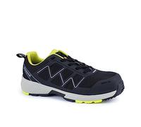 Honeywell Agile Sprinter S3 SRC ESD Industrial Safety Shoes for Men & Women, Low Cut, Lighter Composite Fiberglass Toecap, 3D Mesh Lining, EVA Midsole Rubber Outsole, Yellow, Size 13 UK, 6250120-48