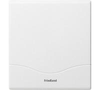 Honeywell Home D142 Atlanta Mechanical Doorbell, 80DB, White