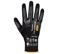 Honeywell Coreshield 3.0 Cut Protective Unisex Gloves CS22-2D18B, Food Certified, Silicone Free, Washable, Cut A2/B, Size 10XL, Gauge 18, CS22-2D18B-10 (Bellyband with 10 Pairs)