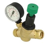 Honeywell D04FM-1/2ZGC Pressure Reducing Valve, Gold 15mm