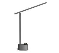 Honeywell Desk Lamp, 10W Eye-Caring Desk Light, LED Desk Lamp with 3 Color Modes, Dimmable Desk Lamps with USB A+C Dual Charging Port, Desk Lamps for Study Home Office Bedroom Reading (Grey)