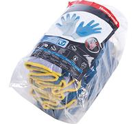 Honeywell DEXGRIP 2094140 General Purpose Gloves for Light & Medium Handling, Knitted Cotton/Polyester Grey, Knitted Wrist, Size 9, 2094140-09 (Pack of 10 Pairs)