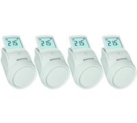 Honeywell Home HR924UK evohome Wireless Radiator TRV Heads Multi-Zone Kit for UK, White