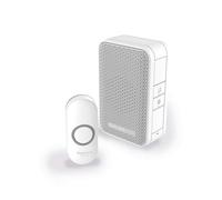 Honeywell Home Dc311N Wireless Doorbell Kit - 150M Range, Easy Install, White
