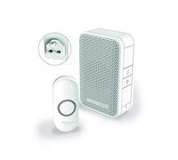 Wireless Plug-in Doorbell with Push Button White