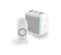 Honeywell Home DC515N Series 5 Compact, Portable, Wireless LED Doorbell Chime with Push Button (White)