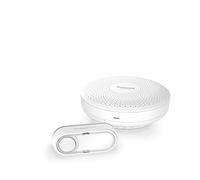 Honeywell Home DCR311S Series 3 Round, Portable, Wireless Doorbell Chime with Push Button (White)