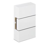 Honeywell Home Ding Dong Classic Wired Doorbell in Elegant White - 15m Range - 80 dB - 2 Chime - Doorbell Work With Transformer or Battery Powered - Timeless Style for Home Entrance (D117)