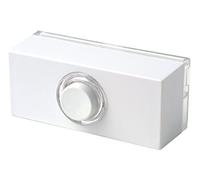 Honeywell Home Friedland D534WE 'Lightspot' Wired Illuminated Bell Push - White