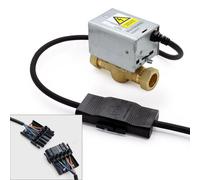Honeywell 22mm Motorised Zone Valve, Tesla 5-Way Wiring Connector Bundle (Zone Valve + Wiring Connector)