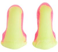 Honeywell Howard Leight 3301105 Individually Wrapped Laser-Lite Single Use Uncorded Earplugs, SNR 35 (Box of 200 pairs) Yellow/Pink