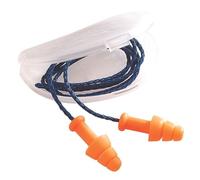 Honeywell Howard Leight Earplugs SmartFit 1011239, Corded Reusable Orange, Box of 50