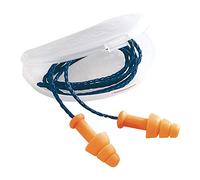 Honeywell Howard Leight Earplugs SmartFit 1011239, Corded Reusable Orange, Box of 50