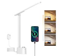 Honeywell LED Desk Lamp, Sunturalux™ White Desk Lamps for Home Office USB