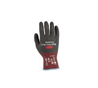 Honeywell New Perfect Fit 3.0 Cut Resistant Gloves NPF21 with Grey Liner with Black Coating, Antistatic, Touchscreen Capable, Washable, Food Certified, Size 9L, NPF21-0118N-9 (BAG with 10 Pairs)