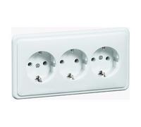 Honeywell Peha Standard Wall Outlet (WCD Switchgear) (European Socket) - 00496311