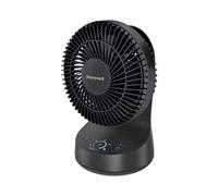 Honeywell QuietSet Oscillating Table Fan, Black - Personal and Small Room Fan with Quiet Operation and 5 Levels of Power and...