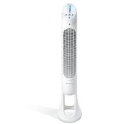 Honeywell Quietset Whole Room Tower Fan, White, 5 Speed