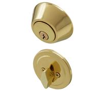 Honeywell Safes Door Locks Single Cylinder Front Door Deadbolt Lock Set AntiBump Resistant Dead Bolt Lock for Exterior Do