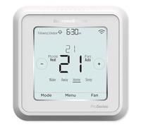Honeywell TH6220WF2006/U Lyric T6 Pro Wi-Fi Programmable Thermostat with Stages Up to 2 Heat/1 Cool Heat Pump or 2 Heat/2 Cool Conventional