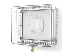 Honeywell Thermostat Guard, Clear, Wi-Fi, Traditional, Tamper-Proof Key Lock, 6.5H x 7.5W x 3D Inches