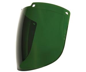 Honeywell Turboshield Toric-Shaped IR/UV Shade 5.0 Visor with Uncoated Lens, Dielectric, Polycarbonate Shade Lens Material, 1031748