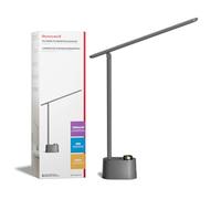 HONEYWELL Upgraded LED Desk Lamp - H01 Pro Sunturalux™ Foldable Desk Light with USB A+C Charging Port, 3 Color Modes Dimmable Table Lamp for Home Office Reading Grey