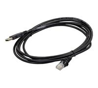 Honeywell USB Power/Communication Cable straight black with power connector