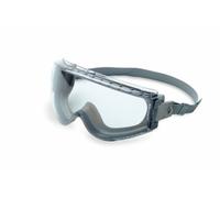 Honeywell UVEX Stealth Safety Goggles with Clear Uvextreme Anti-Fog Lens, Gray Body & Neoprene Headband (S3960C), Universal